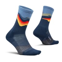 【Feetures】Trail Max Cushion Mini Crew (TectonicNavy)