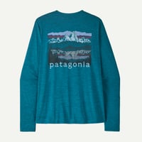 【patagonia】ウィメンズ ロングスリーブ キャプリーン クール デイリー シャツ / W's L/S Cap Cool Daily Shirt-Fitz Roy Foothills(GLBX)