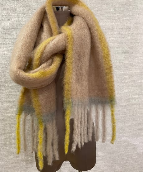 MANTAS EZCARAY(814 EZCARAY) / TWIST FRAME  / モヘアストール