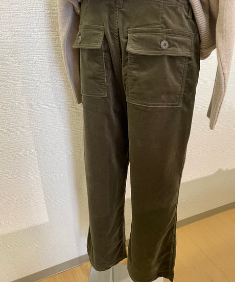 FLORENT / 2609F04001 /ライトコーデュロイベイカーパンツ