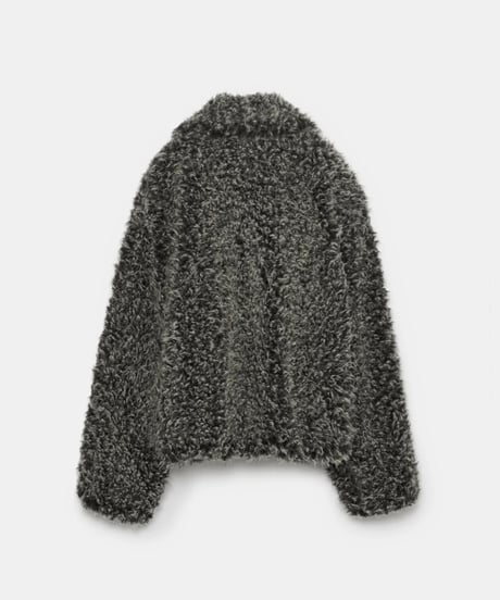 08sircus / S26AW-OT-08 / Bassen eco fur short blouson /