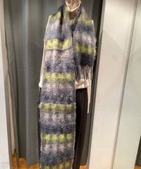 MANTAS EZCARAY / MIA / ジオメトリックモヘアストール