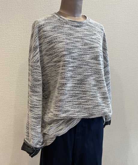 FLORENT / 2511F06001 /ジャージーツイードクルーネックトップ