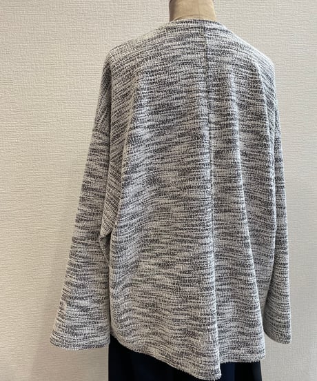 FLORENT / 2511F06001 /ジャージーツイードクルーネックトップ