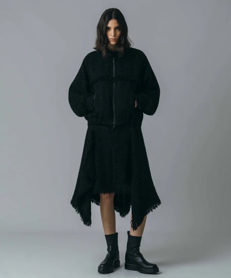 08sircus / S26AW-OT13 / ウールツイードショートブルゾン