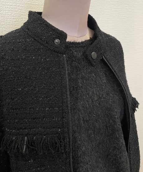 08sircus / S26AW-OT13 / ウールツイードショートブルゾン