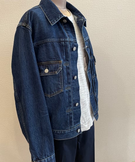 SCYE / 5726-63535 /オーガニックコットンセルビッチデニムユーズドウォッシュジャケット/ タイプ２