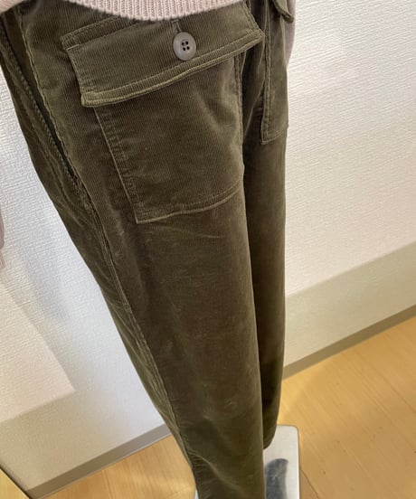 FLORENT / 2609F04001 /ライトコーデュロイベイカーパンツ