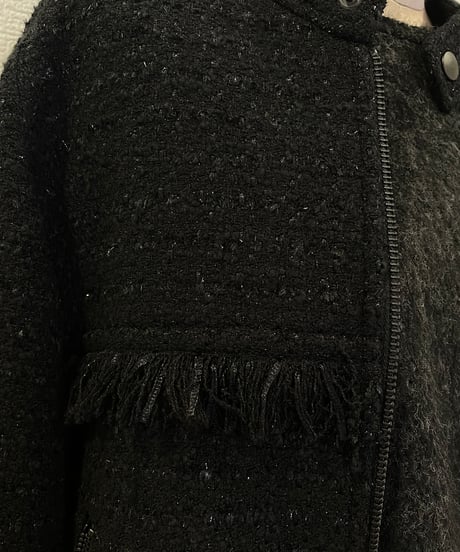 08sircus / S26AW-OT13 / ウールツイードショートブルゾン