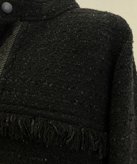 08sircus / S26AW-OT13 / ウールツイードショートブルゾン