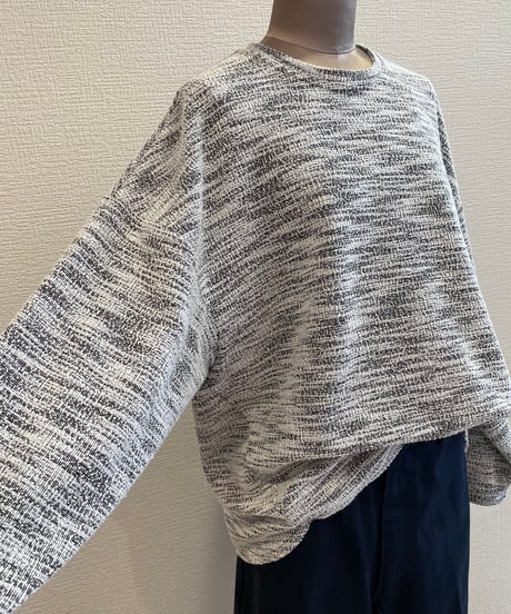 FLORENT / 2511F06001 /ジャージーツイードクルーネックトップ