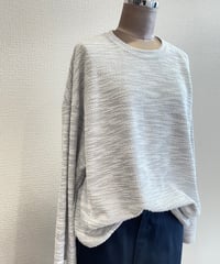 FLORENT / 2511F06001 /ジャージーツイードクルーネックトップ