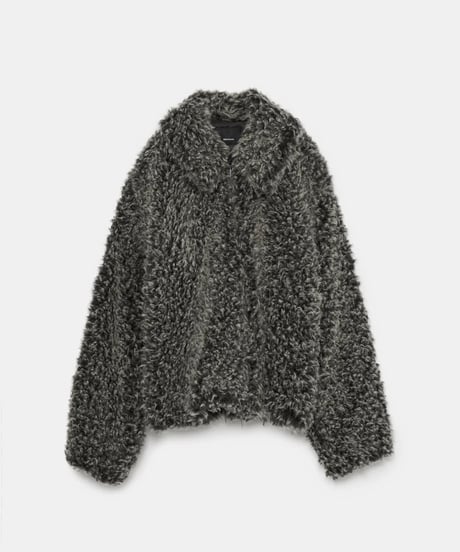 08sircus / S26AW-OT-08 / Bassen eco fur short blouson /