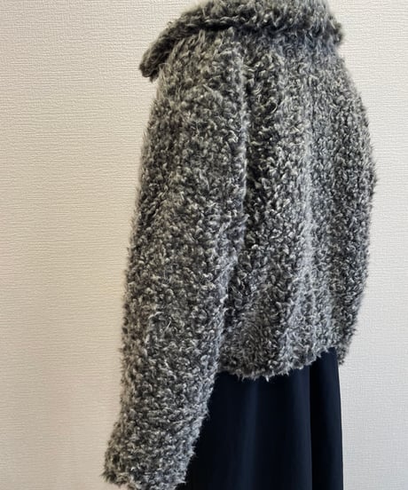 08sircus / S26AW-OT-08 / Bassen eco fur short blouson /