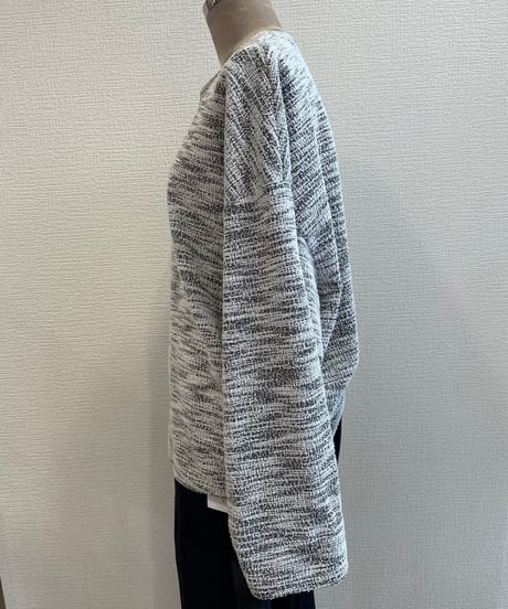 FLORENT / 2511F06001 /ジャージーツイードクルーネックトップ