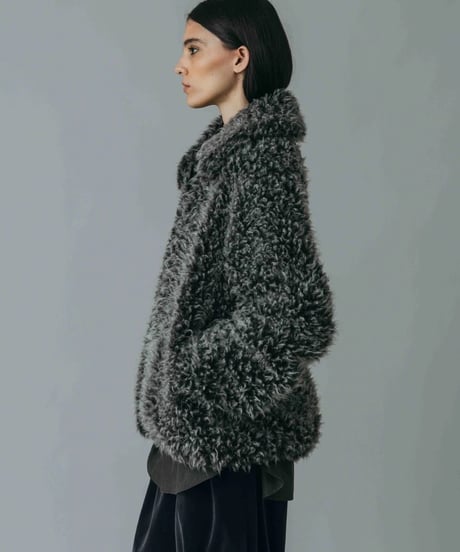 08sircus / S26AW-OT-08 / Bassen eco fur short blouson /