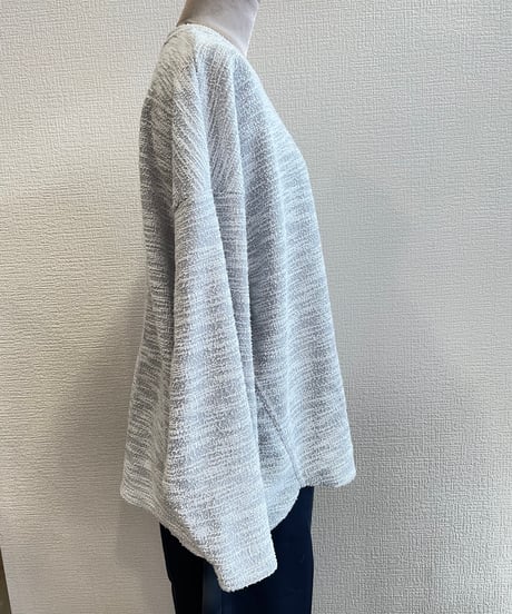 FLORENT / 2511F06001 /ジャージーツイードクルーネックトップ