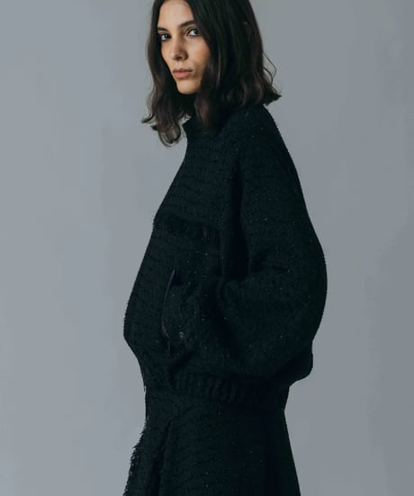 08sircus / S26AW-OT13 / ウールツイードショートブルゾン