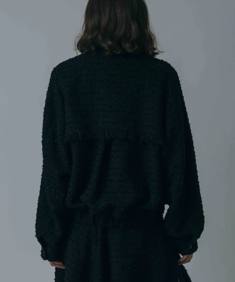 08sircus / S26AW-OT13 / ウールツイードショートブルゾン
