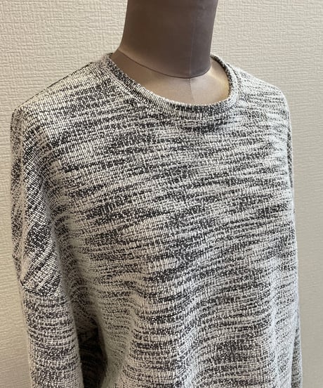 FLORENT / 2511F06001 /ジャージーツイードクルーネックトップ