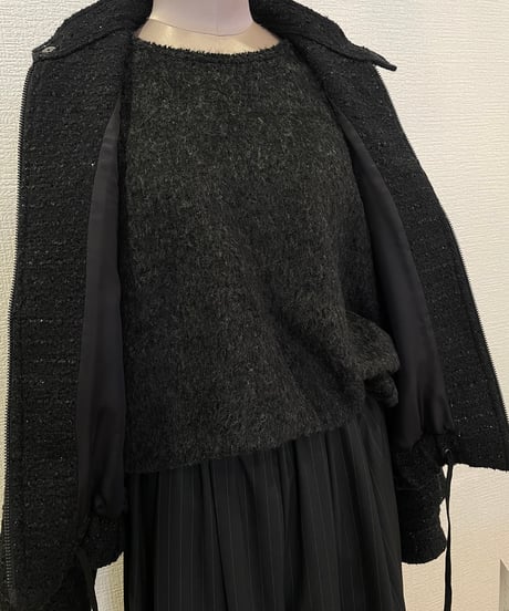 08sircus / S26AW-OT13 / ウールツイードショートブルゾン