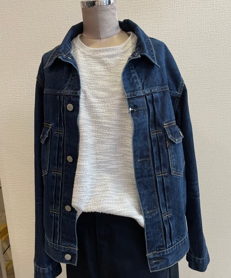 SCYE / 5726-63535 /オーガニックコットンセルビッチデニムユーズドウォッシュジャケット/ タイプ２