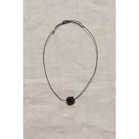 R .ALAGAN ”DISTORTED STONE CHOKER”MAHOGANY