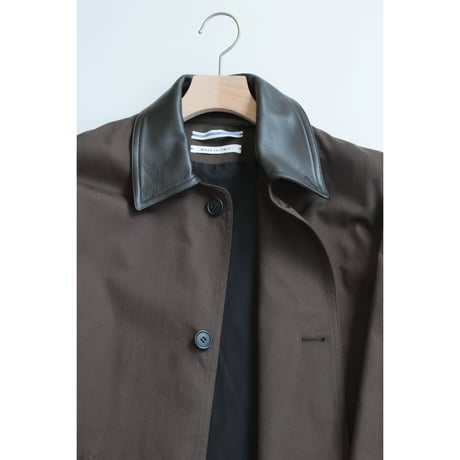 Cristaseya "OVERSIZED BLOUSON WITH LEATHER PATCH"