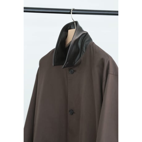 Cristaseya "OVERSIZED BLOUSON WITH LEATHER PATCH"