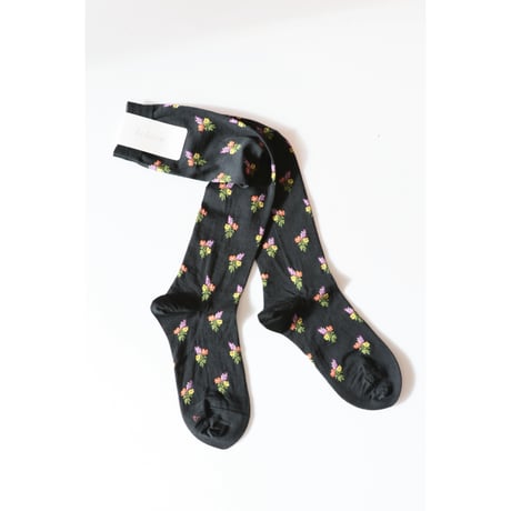 babaco "Small Bouquet Knee High Socks"