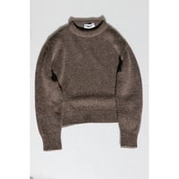 Cristaseya "PADDED COLLAR SHETLAND SWEATER"