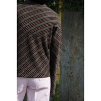 Cristaseya "DIAGONAL STRIPED SWEATER"