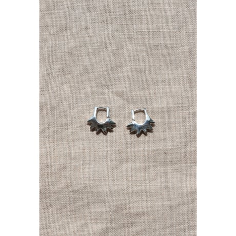 R.ALAGAN "TINY SUN HOOPS"SILVER