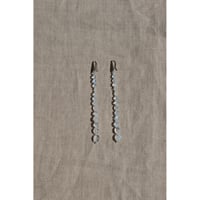 R.ALAGAN "STEPPING STONE EARRINGS MOONSTONE"