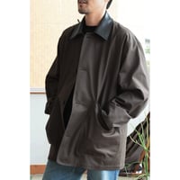 Cristaseya "OVERSIZED BLOUSON WITH LEATHER PATCH"