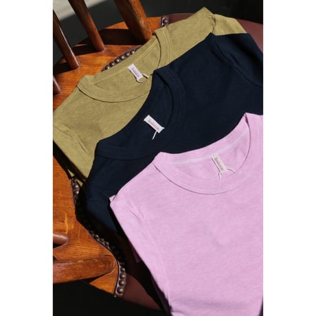 babaco "Cotton Silk Basic Long Sleeve Tee"