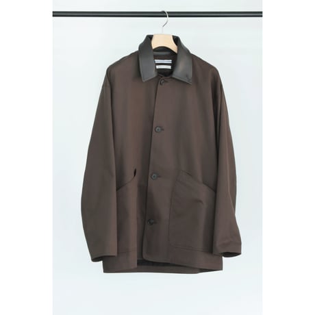 Cristaseya "OVERSIZED BLOUSON WITH LEATHER PATCH"