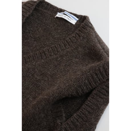 Cristaseya "CROPPED SHETLAND GILET"