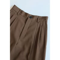 Cristaseya "DOUBLE PLEATED WIDE PANTS"