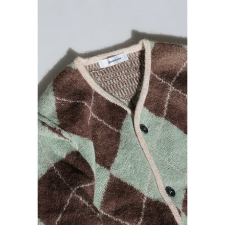 jonnlynx "lumpy argyle cardigan"