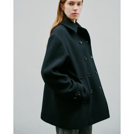 ernie palo "Melton Pea Coat"