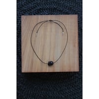 R .ALAGAN ”DISTORTED STONE CHOKER”MAHOGANY