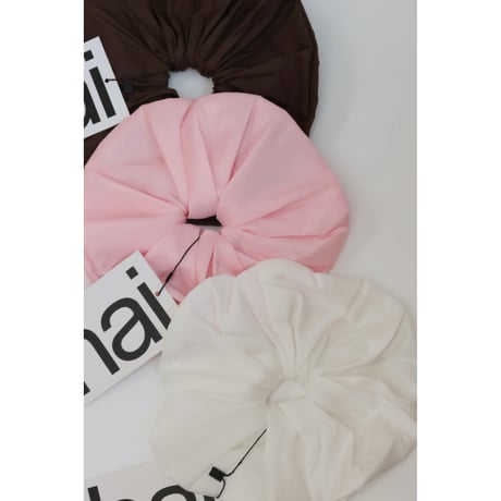 hai "Dupion Scrunchie"