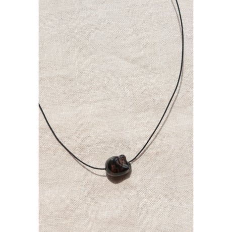 R .ALAGAN ”DISTORTED STONE CHOKER”MAHOGANY