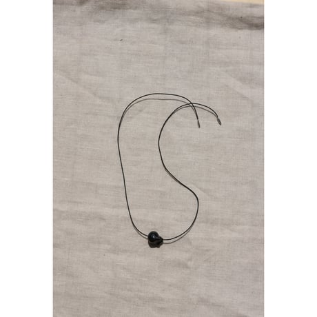 R .ALAGAN ”DISTORTED STONE CHOKER”MAHOGANY