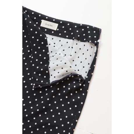 erniepalo "Dot Jacquard Midi Skirt"