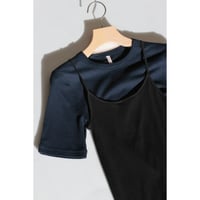 babaco "Cotton Silk Basic Short Sleeve Tee"