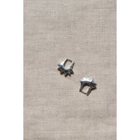 R.ALAGAN "TINY SUN HOOPS"SILVER