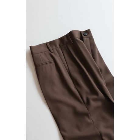 Cristaseya "DOUBLE PLEATED WIDE PANTS"