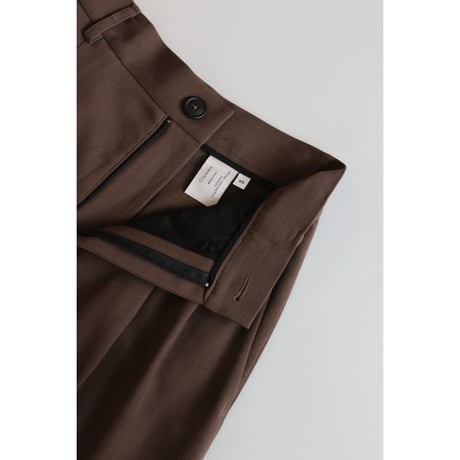 Cristaseya "DOUBLE PLEATED WIDE PANTS"